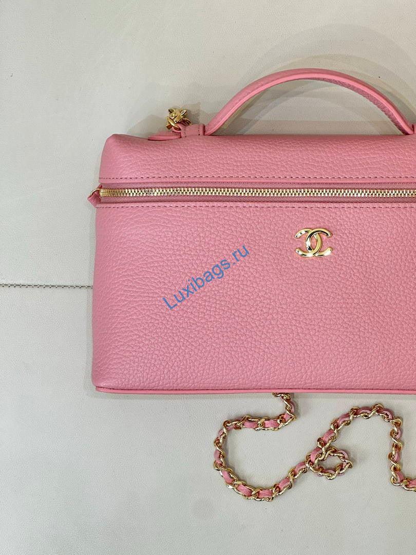 chanel large vanity with chain ap5347 pink 4 Chanel Large Vanity with chain AP5347 Pink | large vanity with chain ap5347 pink 05