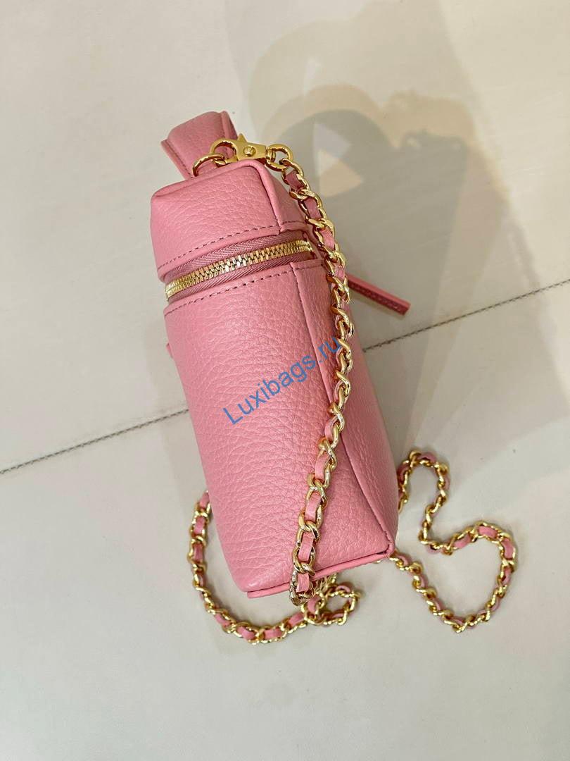 chanel large vanity with chain ap5347 pink 6 Chanel Large Vanity with chain AP5347 Pink | large vanity with chain ap5347 pink 07