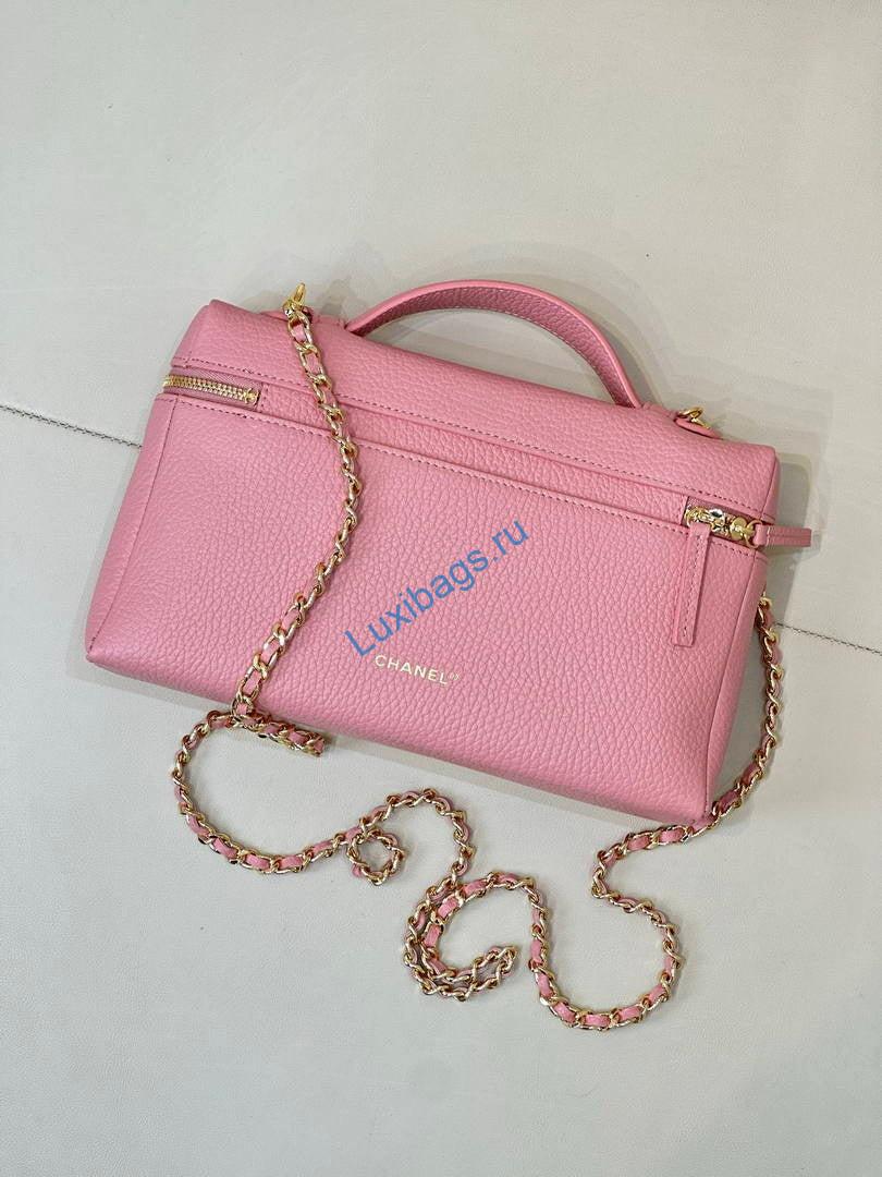 chanel large vanity with chain ap5347 pink 8 Chanel Large Vanity with chain AP5347 Pink | large vanity with chain ap5347 pink 09