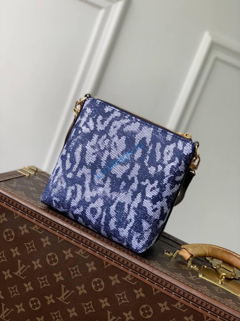 Louis Vuitton Multipass Mini Handbag LV M3A389 Silver Blue | louis vuitton multipass mini handbag lv m3a389 silver blue 03