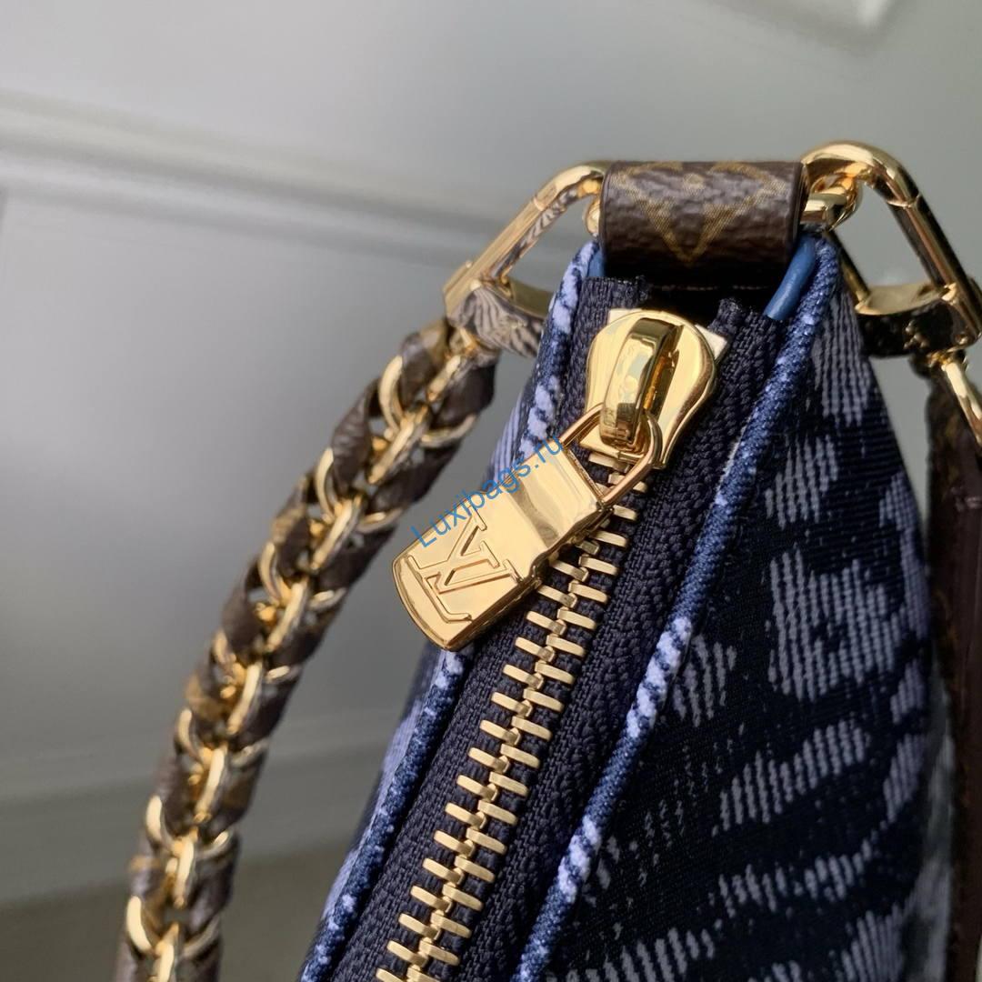 Louis Vuitton Multipass Mini Handbag LV M3A389 Silver Blue | louis vuitton multipass mini handbag lv m3a389 silver blue 06