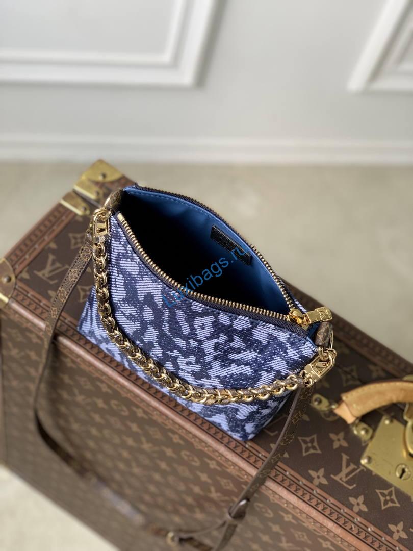Louis Vuitton Multipass Mini Handbag LV M3A389 Silver Blue | louis vuitton multipass mini handbag lv m3a389 silver blue 09
