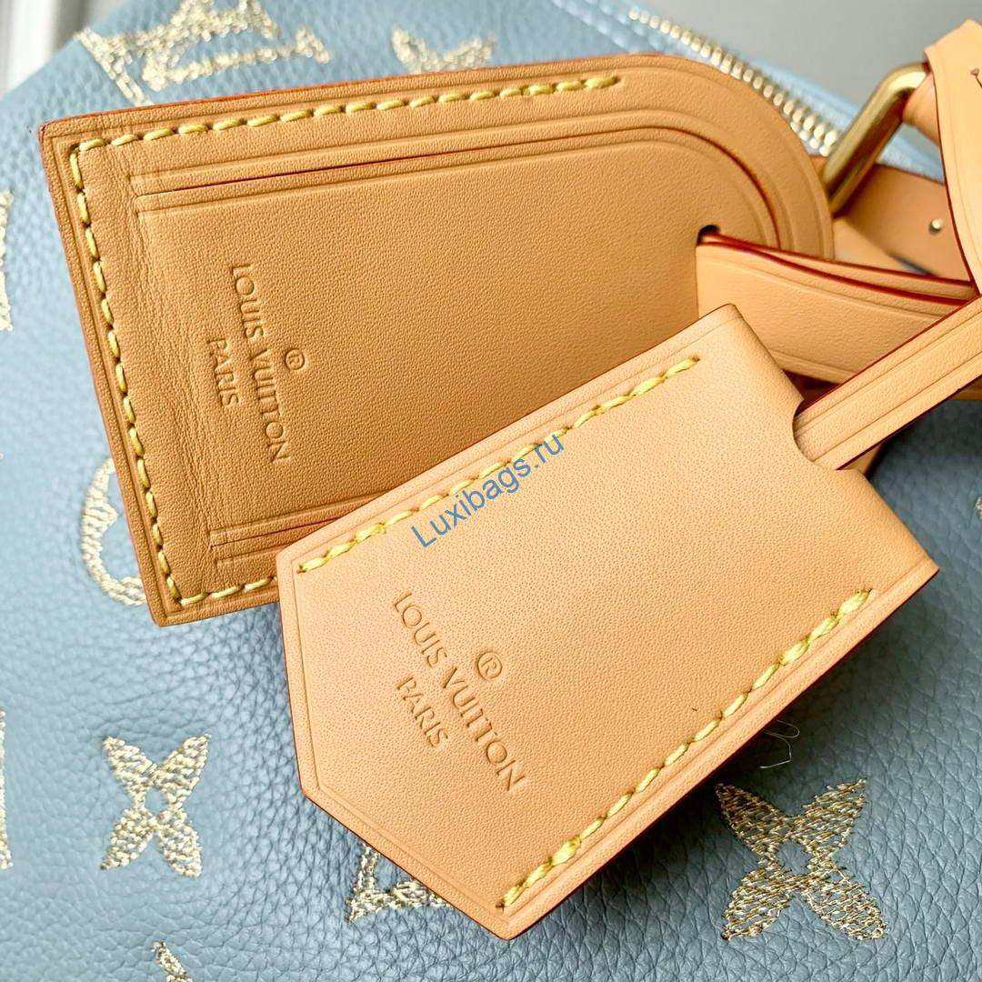 louis vuitton lv m28079 speedy p9 bandoulière 40 bag monogram leather sky blue 2 Louis Vuitton LV M28079 Speedy P9 Bandoulière 40 Bag Monogram Leather sky Blue | lv m28079 speedy p9 bandouliere 40 bag monogram leather sky blue 03