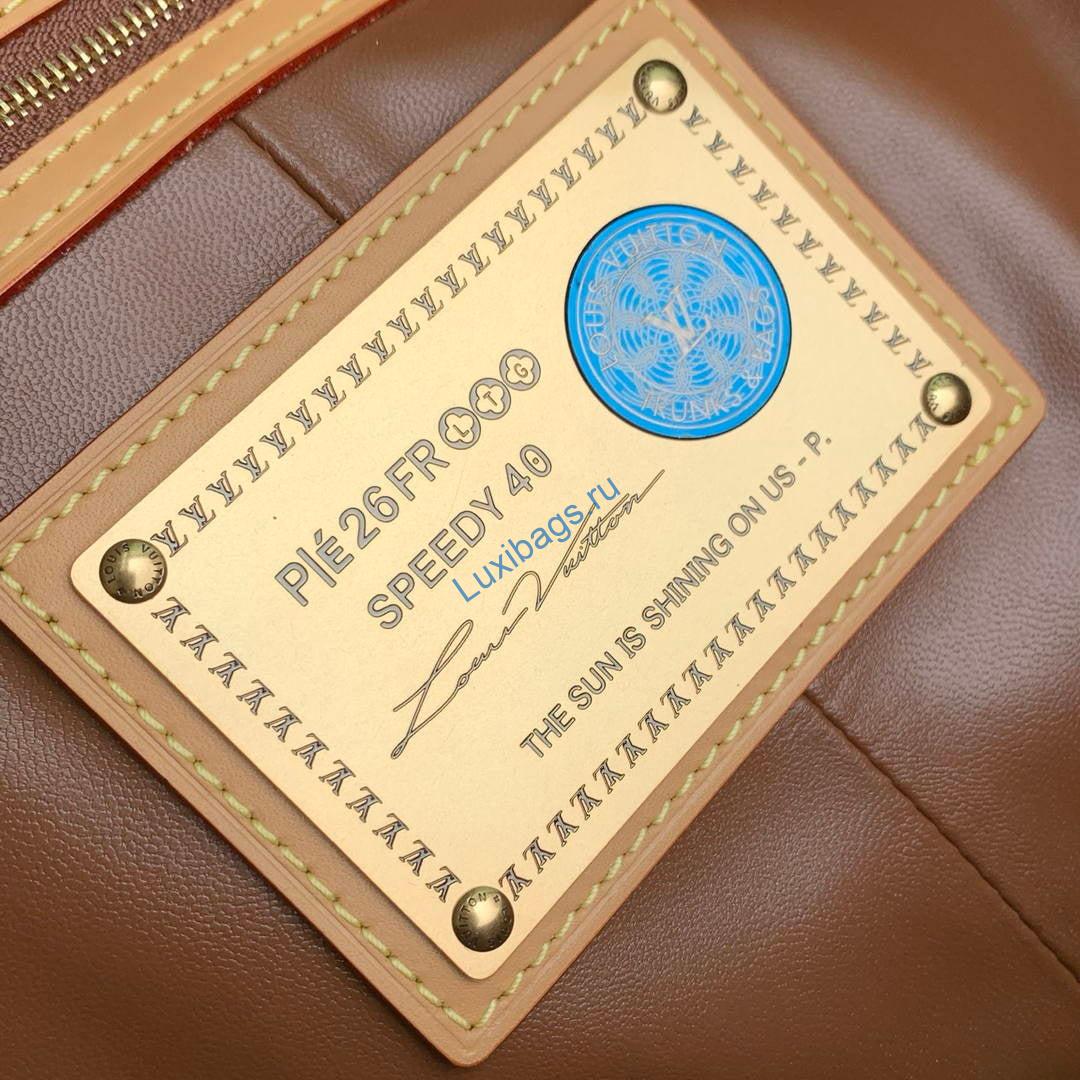 Louis Vuitton LV M28079 Speedy P9 Bandoulière 40 Bag Monogram Leather sky Blue | lv m28079 speedy p9 bandouliere 40 bag monogram leather sky blue 10