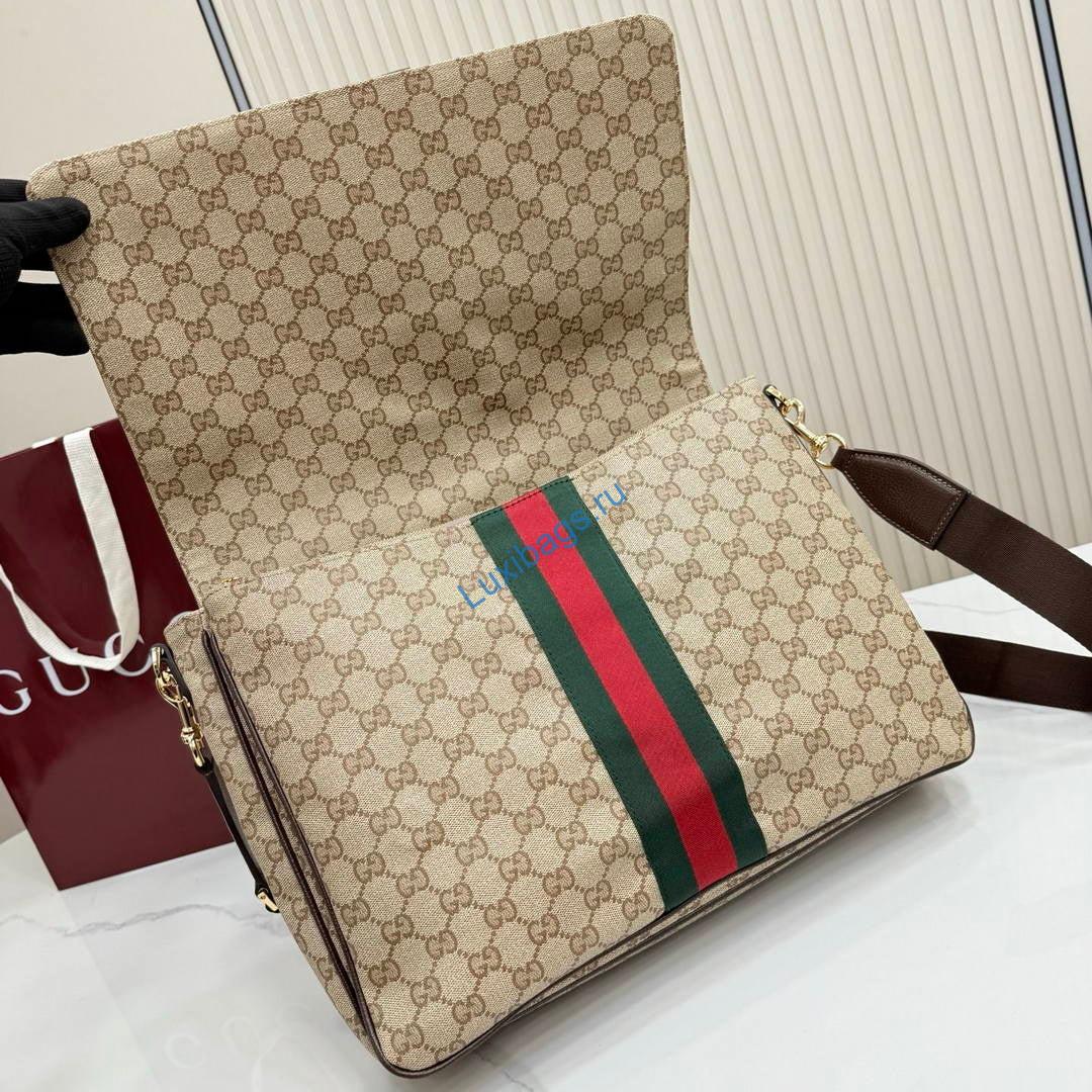 Gucci Medium crossbody bag with Web A006JE Sand | medium crossbody bag with web a006je 10