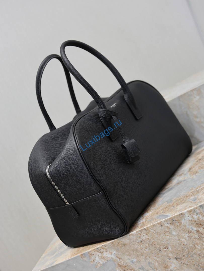 saint laurent ysl sac de jour boston large nero grained leather 851687 black silver 3 Saint Laurent YSL Sac De Jour Boston Large Nero grained leather 851687 Black Silver | sac de jour boston in grained leather 851687 114