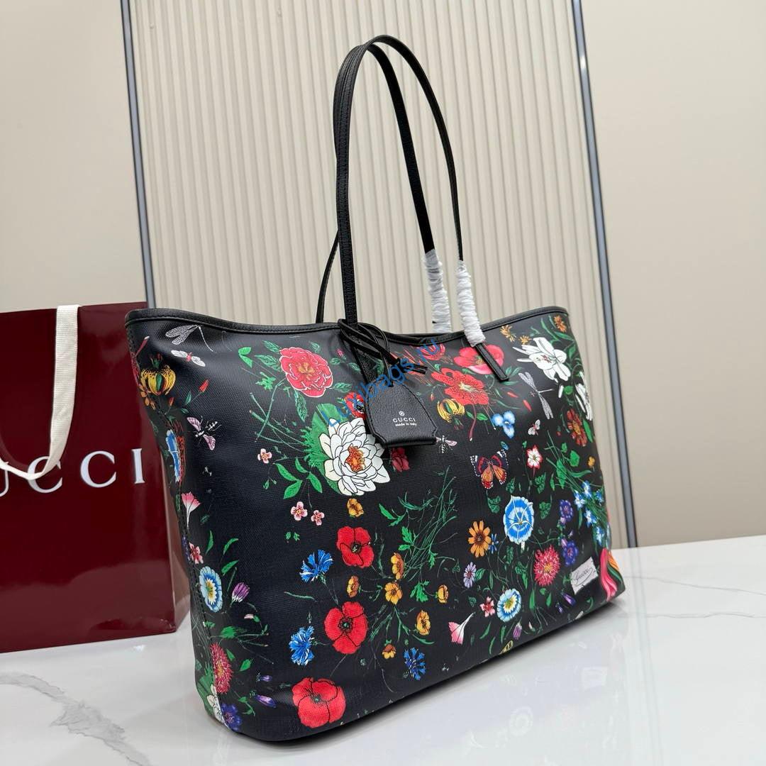 Gucci Tribeca large tote bag A0034DFAF8S9045 Black | tribeca large tote bag a0034dfaf8s9045 13